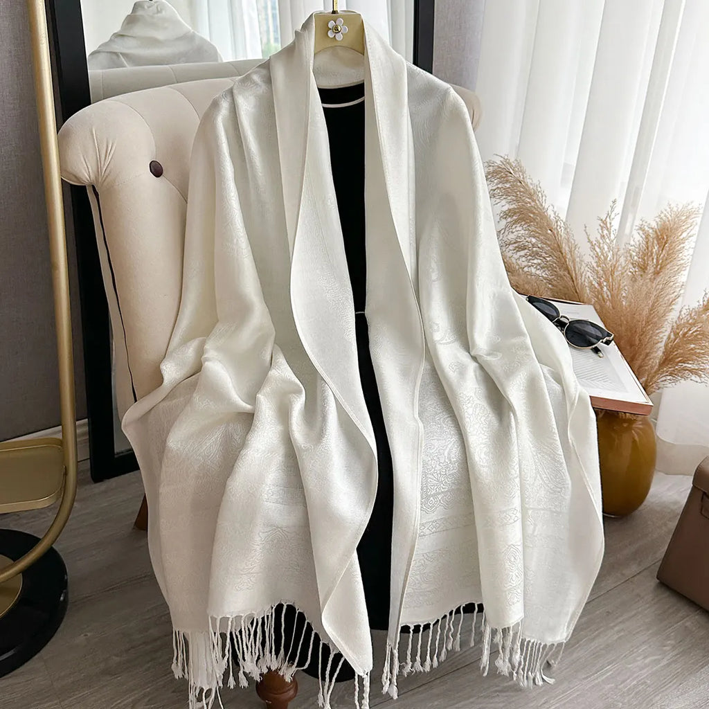 Bohemian Paisley Pashmina Scarf