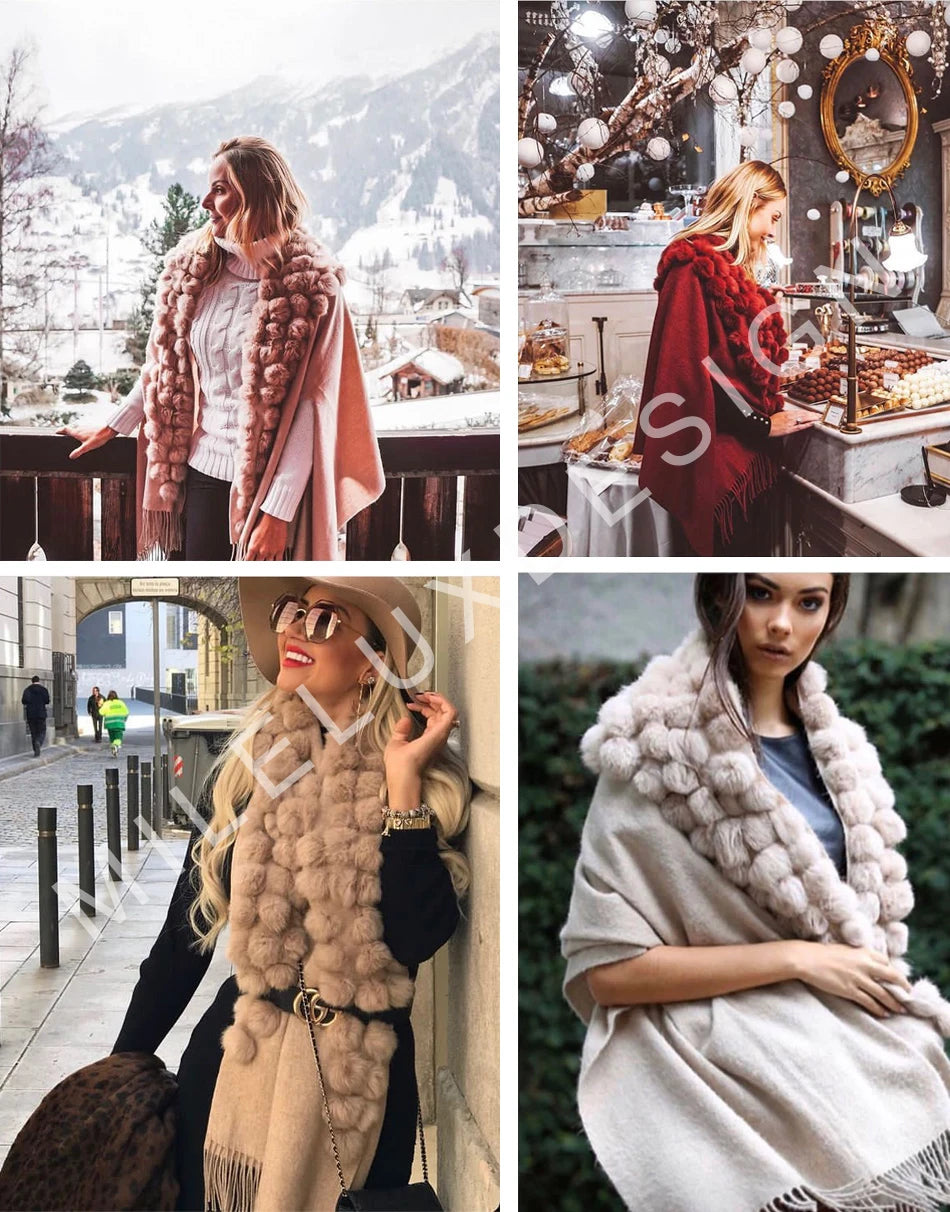 Winter Elegance Pashmina Scarf