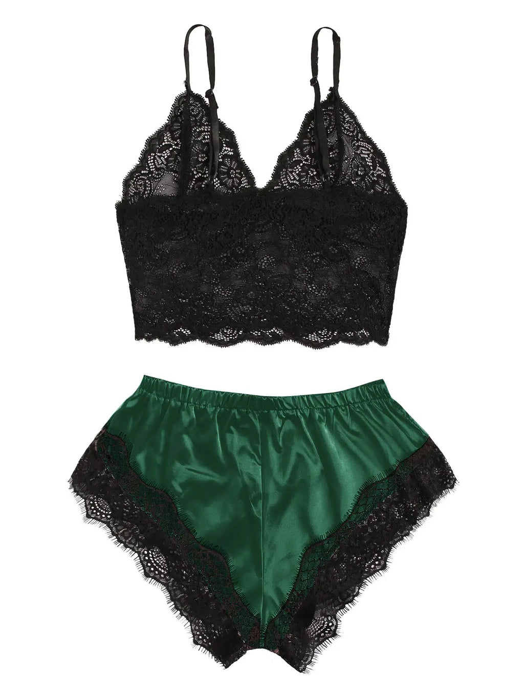 Sexy Lace Pajama Set