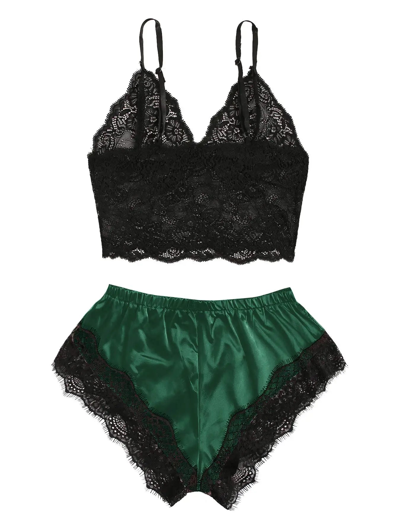 Sexy Lace Pajama Set