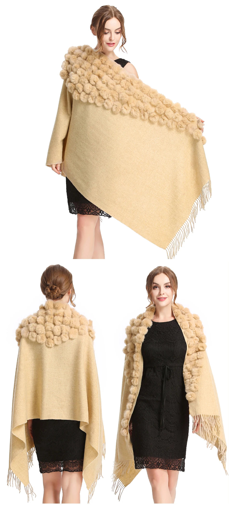 Winter Elegance Pashmina Scarf