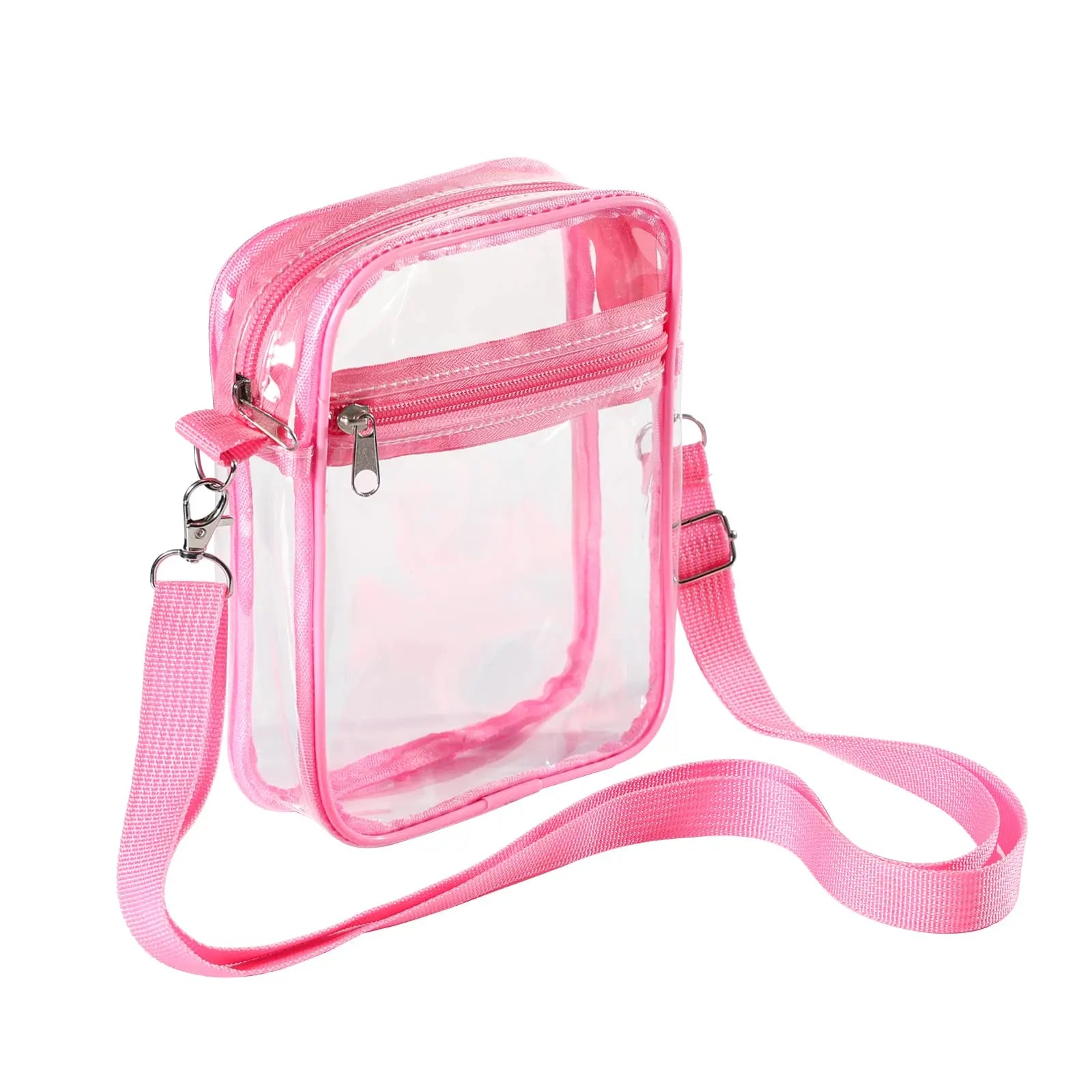 Stadium-Ready Clear Crossbody Purse