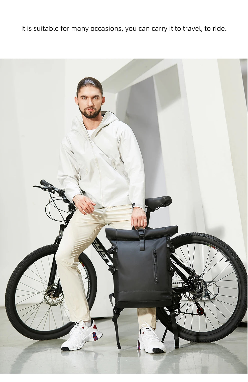 Urban Trek Expandable Laptop Backpack