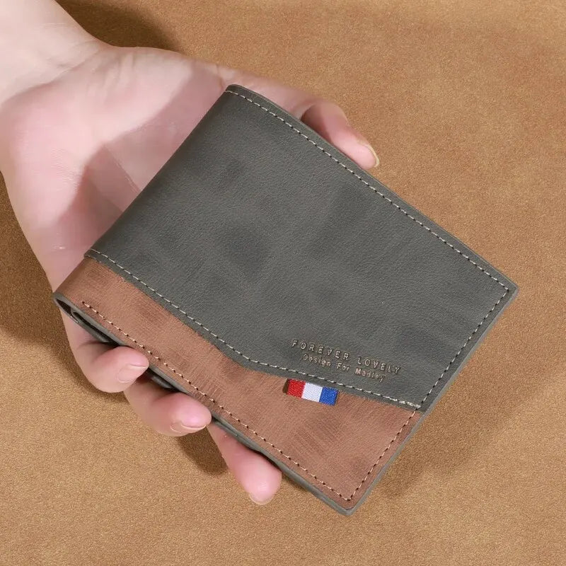 Vintage Multi-Slot Leather Wallet