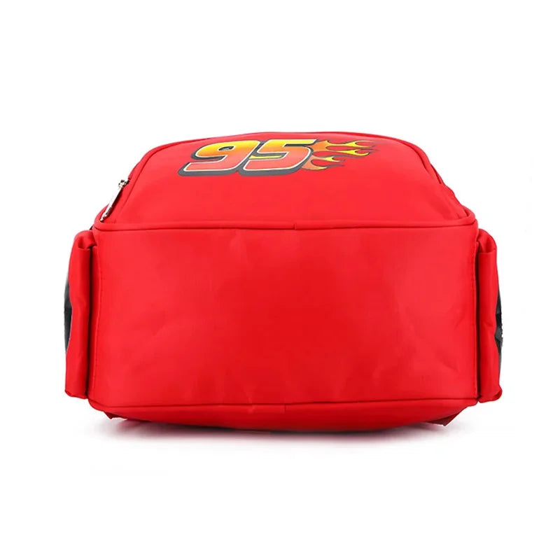 Kids' Waterproof Cartoon Car Backpack
