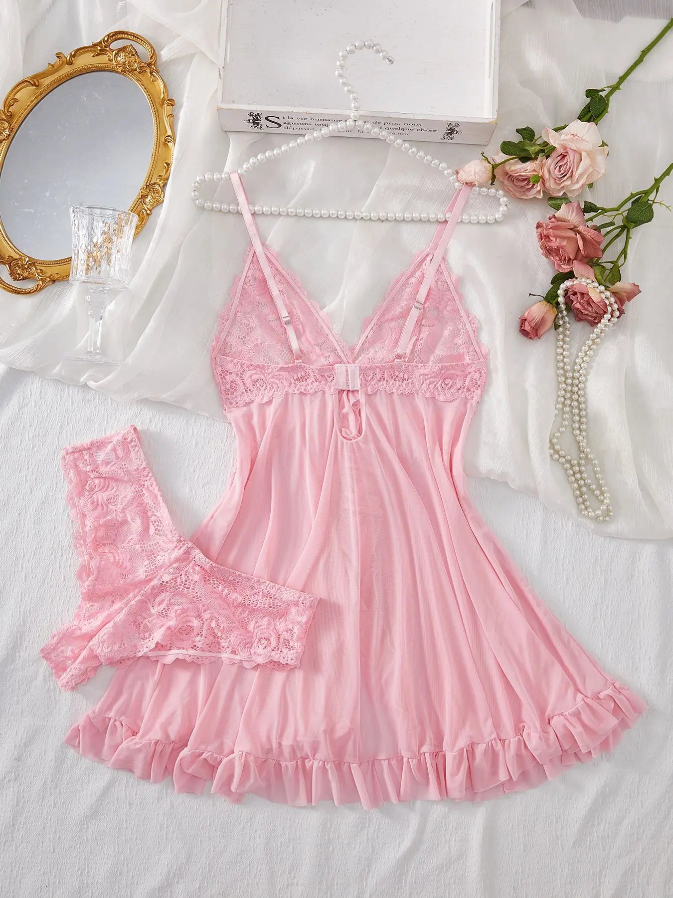 Sexy Lace Lingerie Set for Women