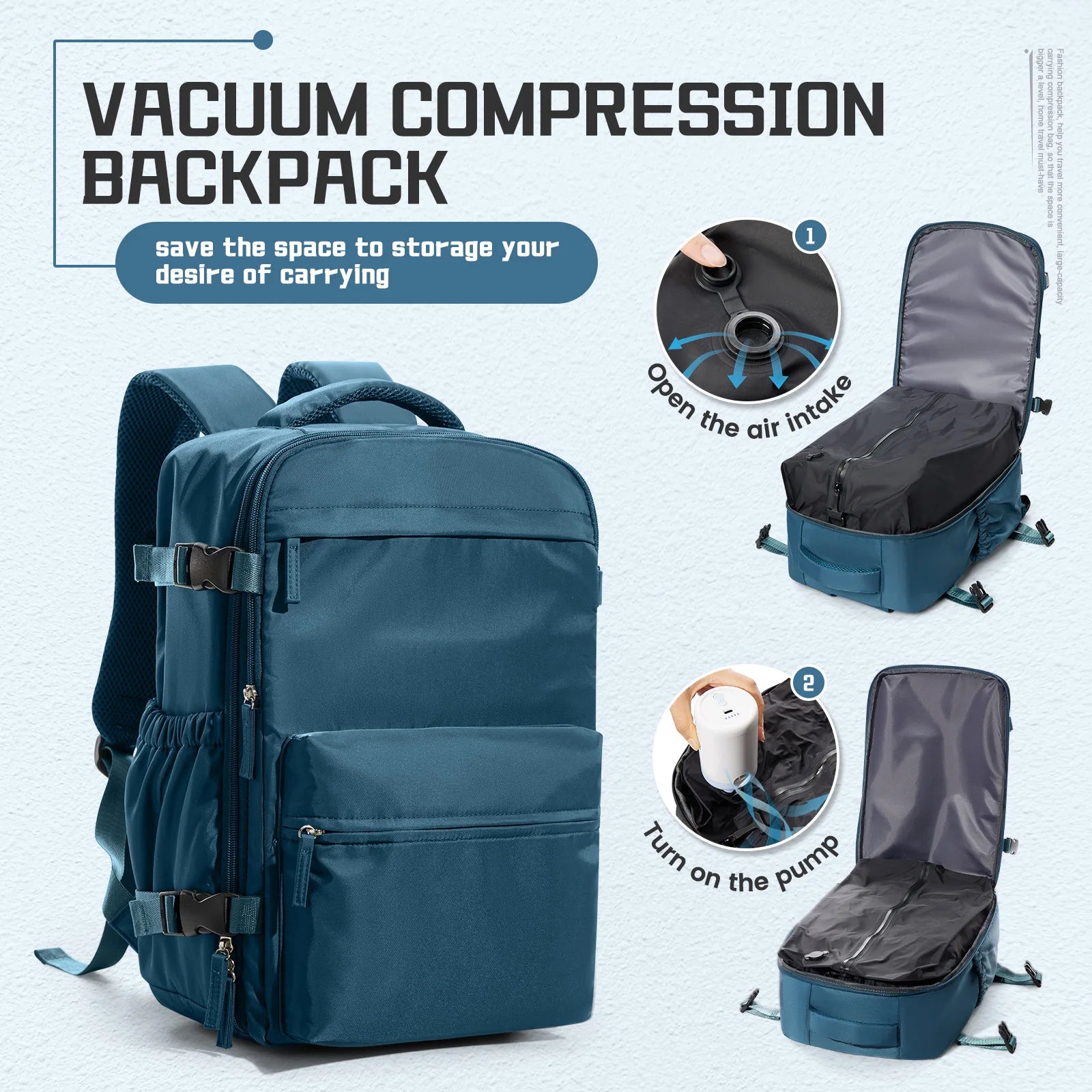 Aero Pack Expandable Cabin Backpack