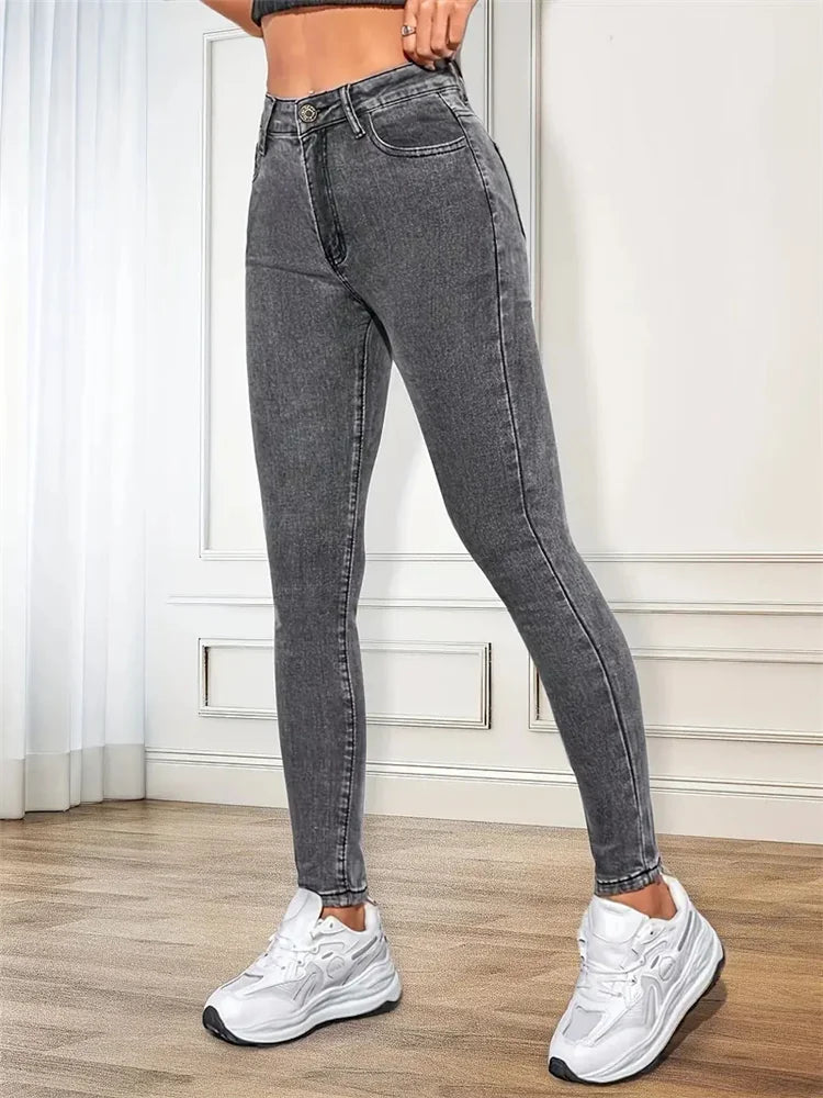 Women’s Stretch Skinny Jeans – Slim Fit Pencil Pants