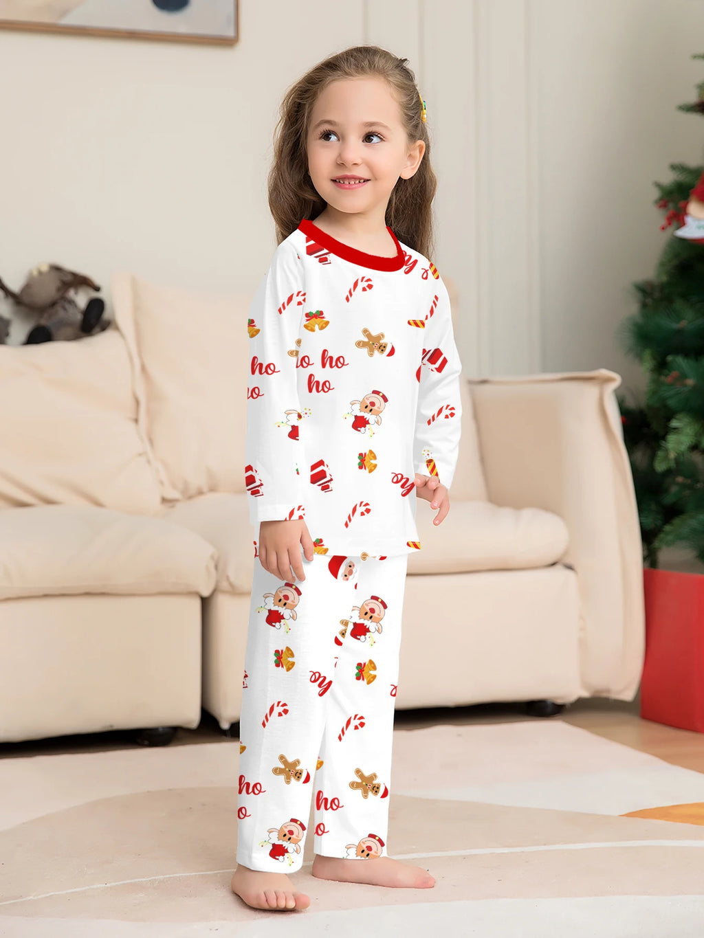 Polar Bear Merry Christmas Family Pajama Set