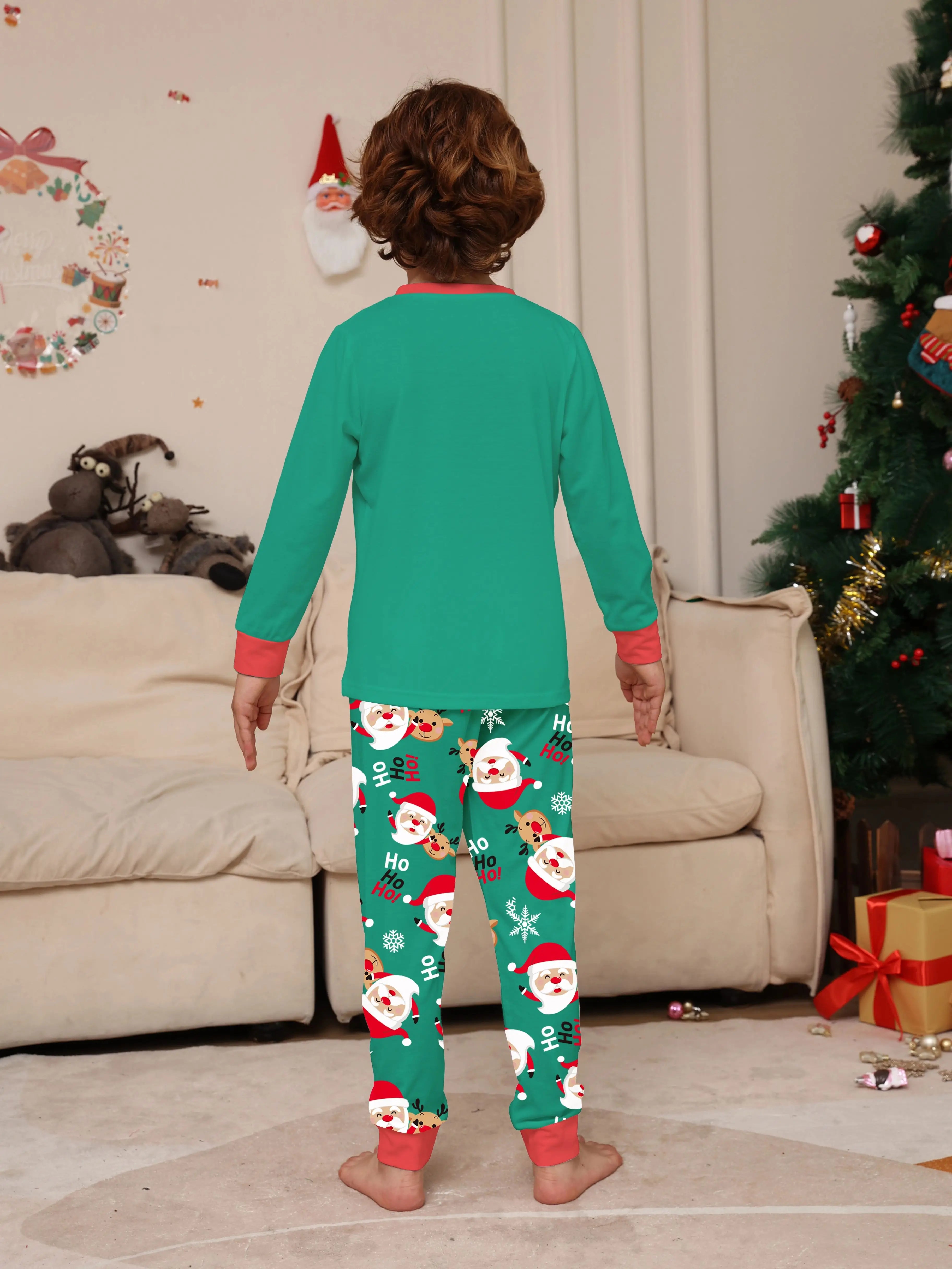 2025 Winter Family Reindeer Pajama Set