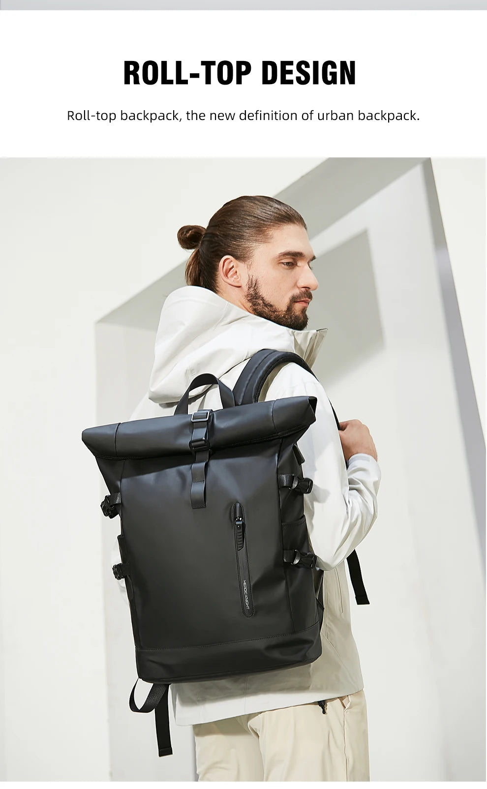Urban Trek Expandable Laptop Backpack
