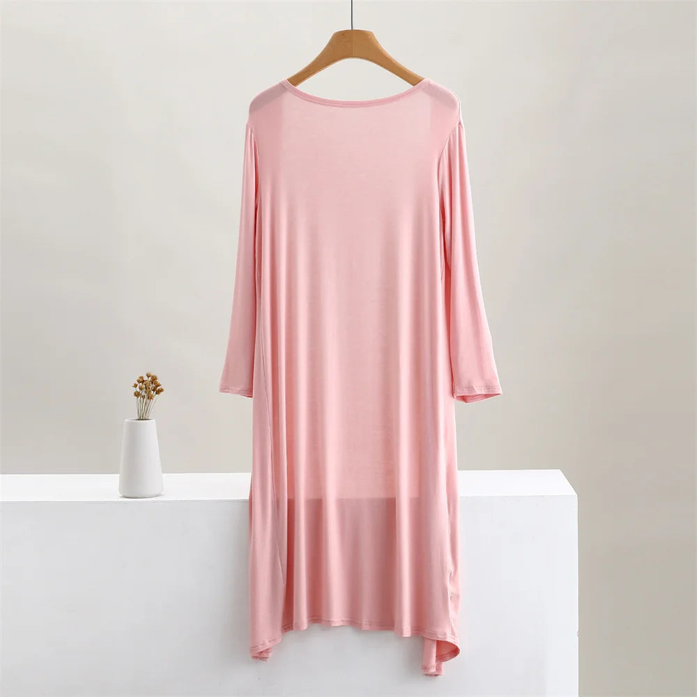 Soft Modal Longline Cardigan