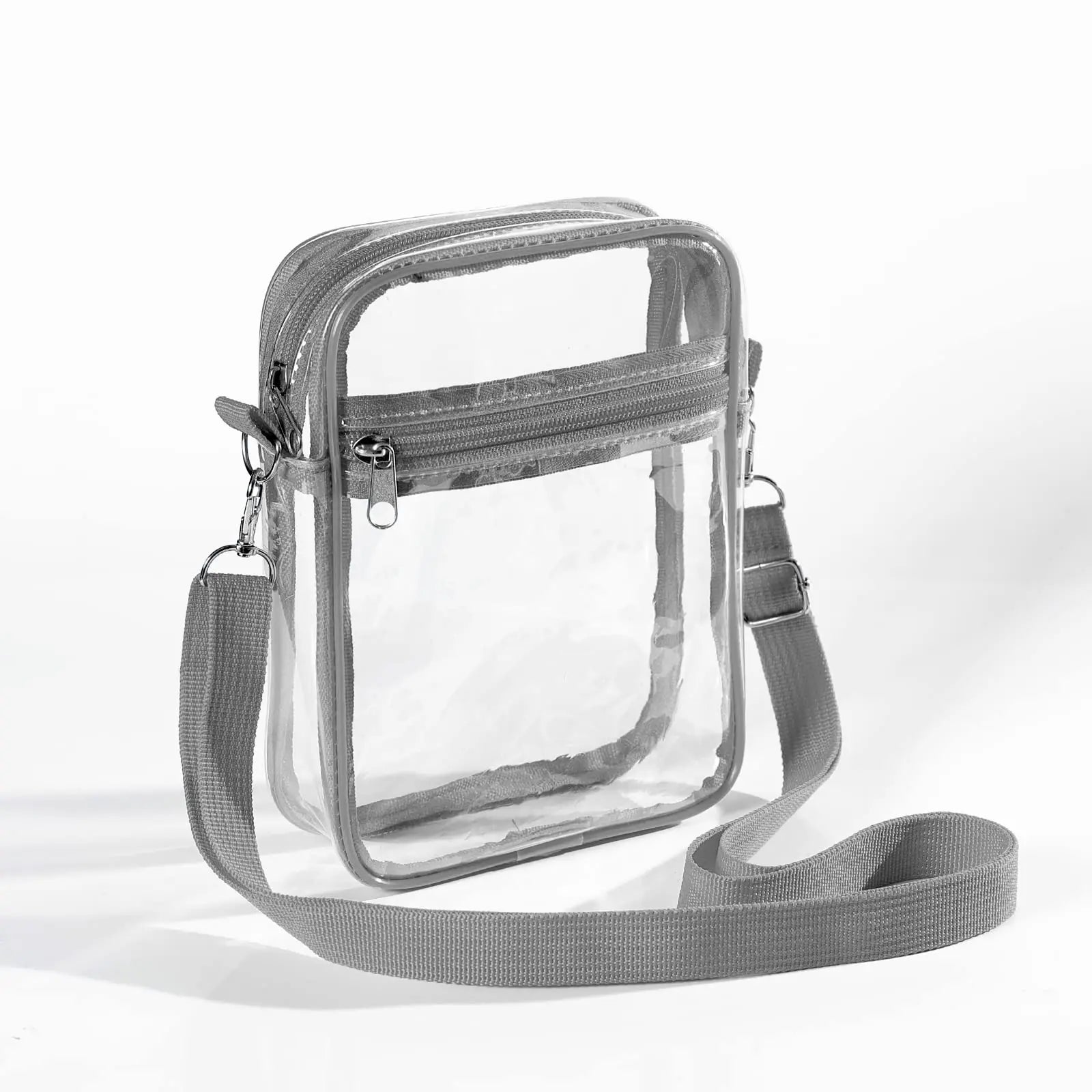 Stadium-Ready Clear Crossbody Purse
