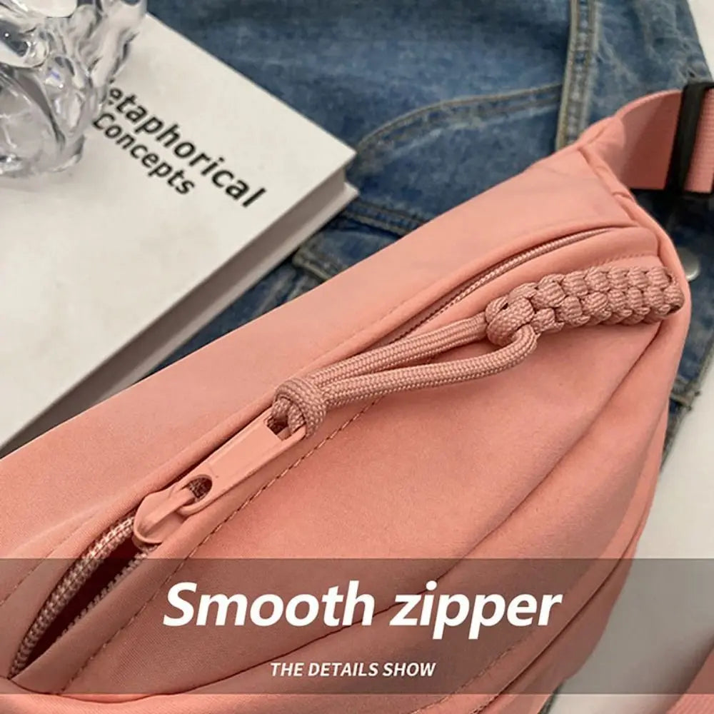 Half Moon Oxford Crossbody Bag