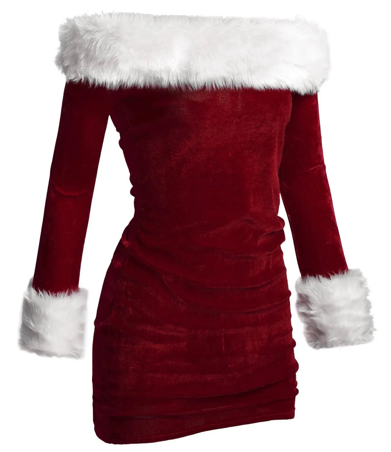 Santa Charm Christmas Kimono Dress