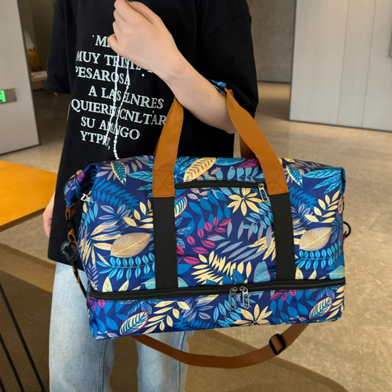 Spacious Dry-Wet Travel Duffle Bag