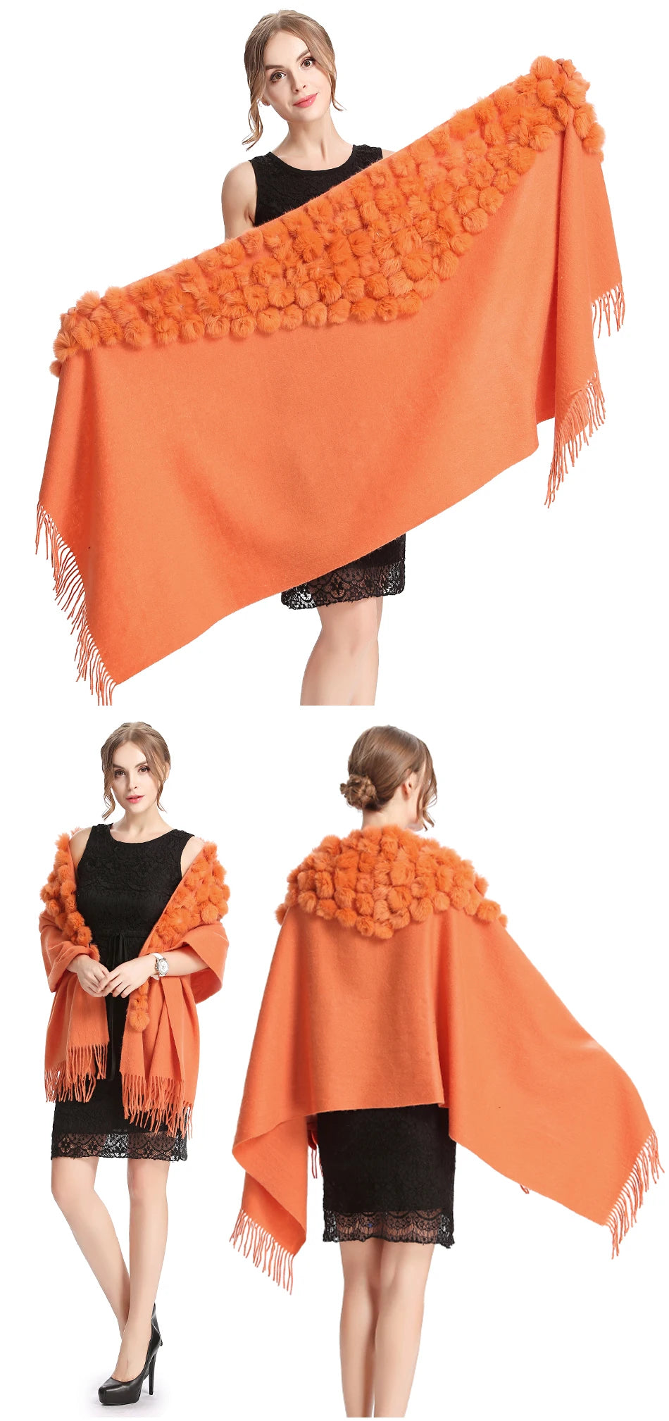 Winter Elegance Pashmina Scarf