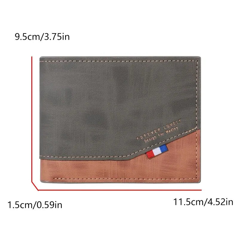 Vintage Multi-Slot Leather Wallet