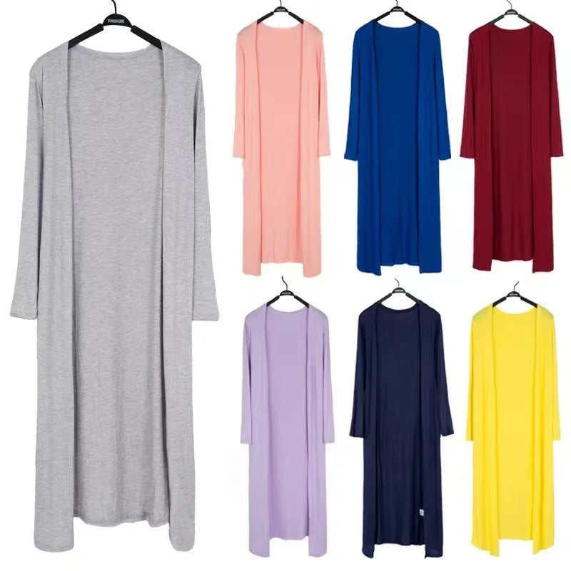 Soft Modal Longline Cardigan