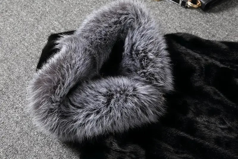 Arctic Luxe Faux Fur Hooded Coat