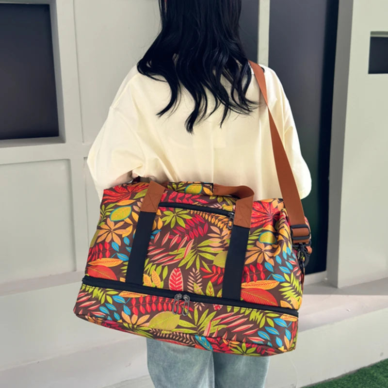 Spacious Dry-Wet Travel Duffle Bag