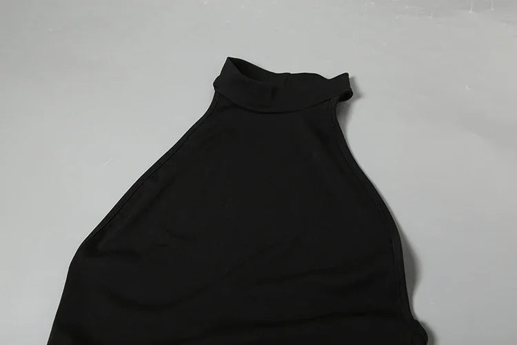 Halter Sheer Grace Maxi Dress