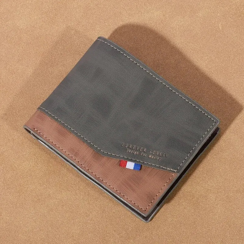 Vintage Multi-Slot Leather Wallet
