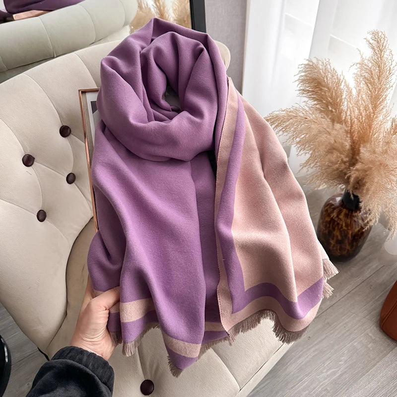 Luxury Plain Pashmina Wrap