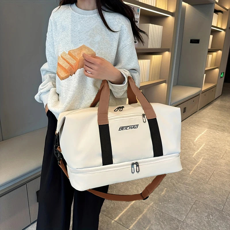Spacious Dry-Wet Travel Duffle Bag