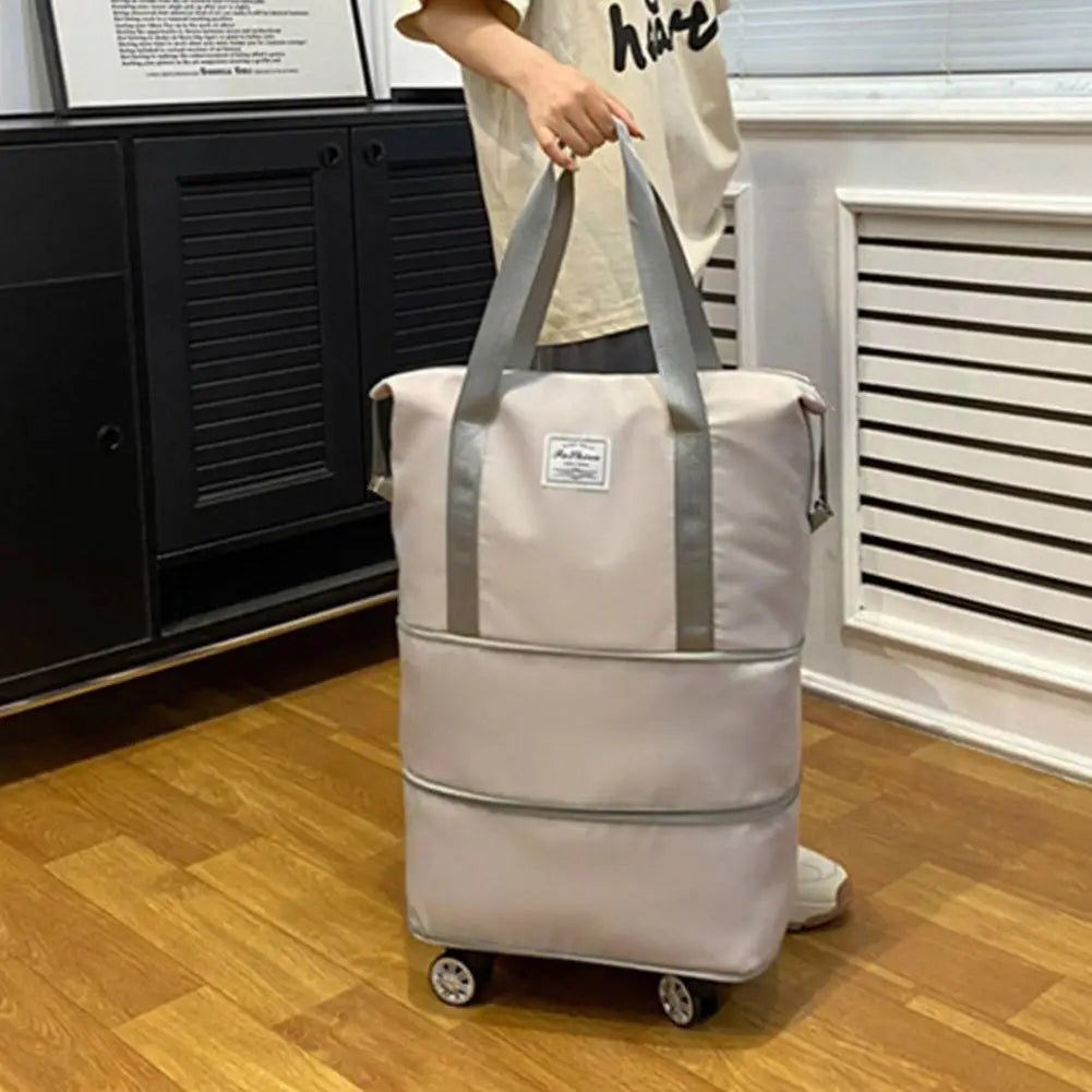 Expandable Travel Check-In Bag with Wheels