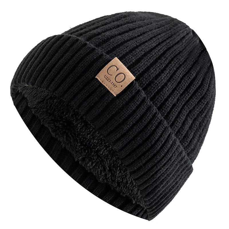 Frost Ease Two-Tone Knit Beanie