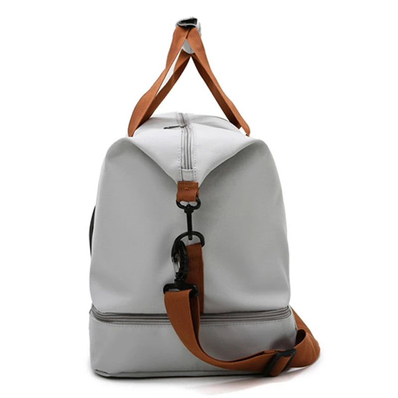 Spacious Dry-Wet Travel Duffle Bag