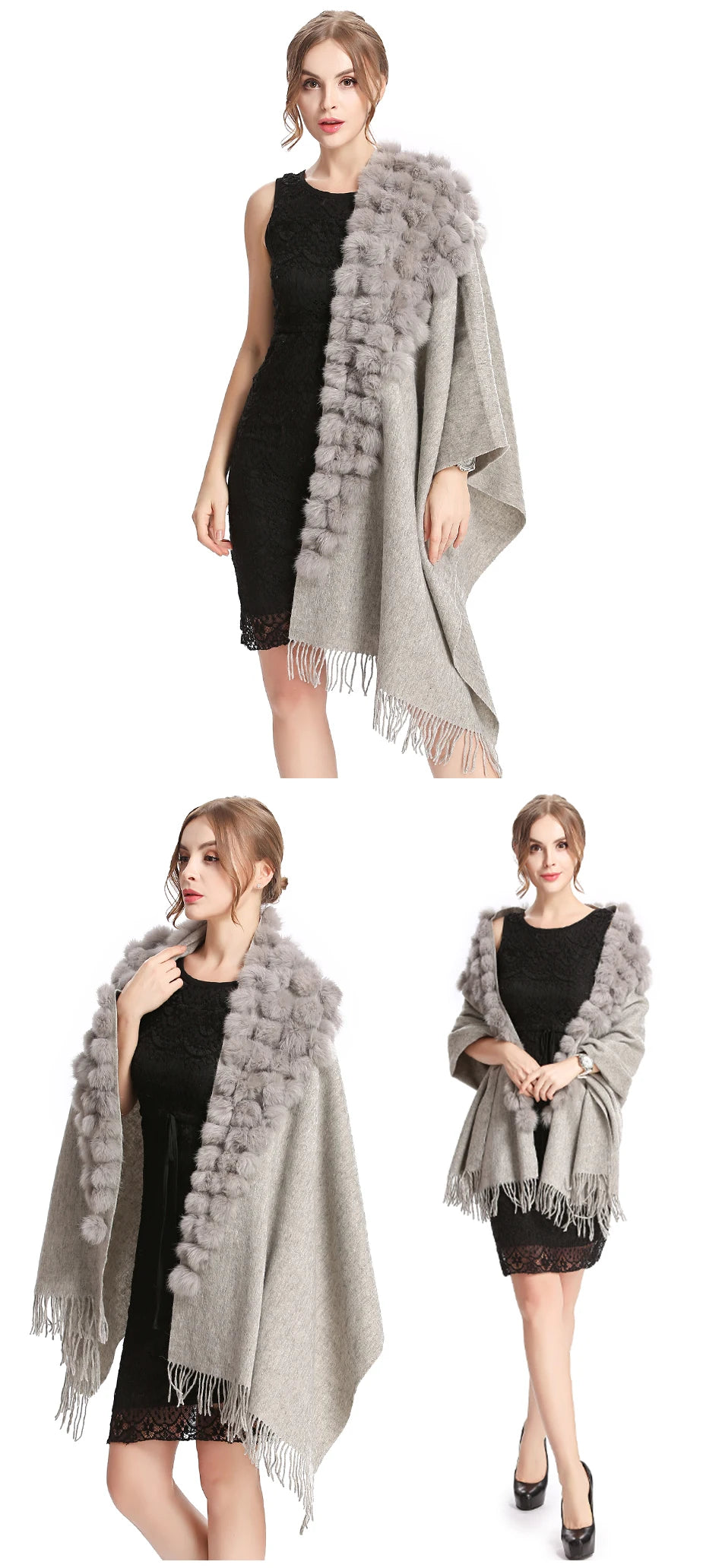 Winter Elegance Pashmina Scarf