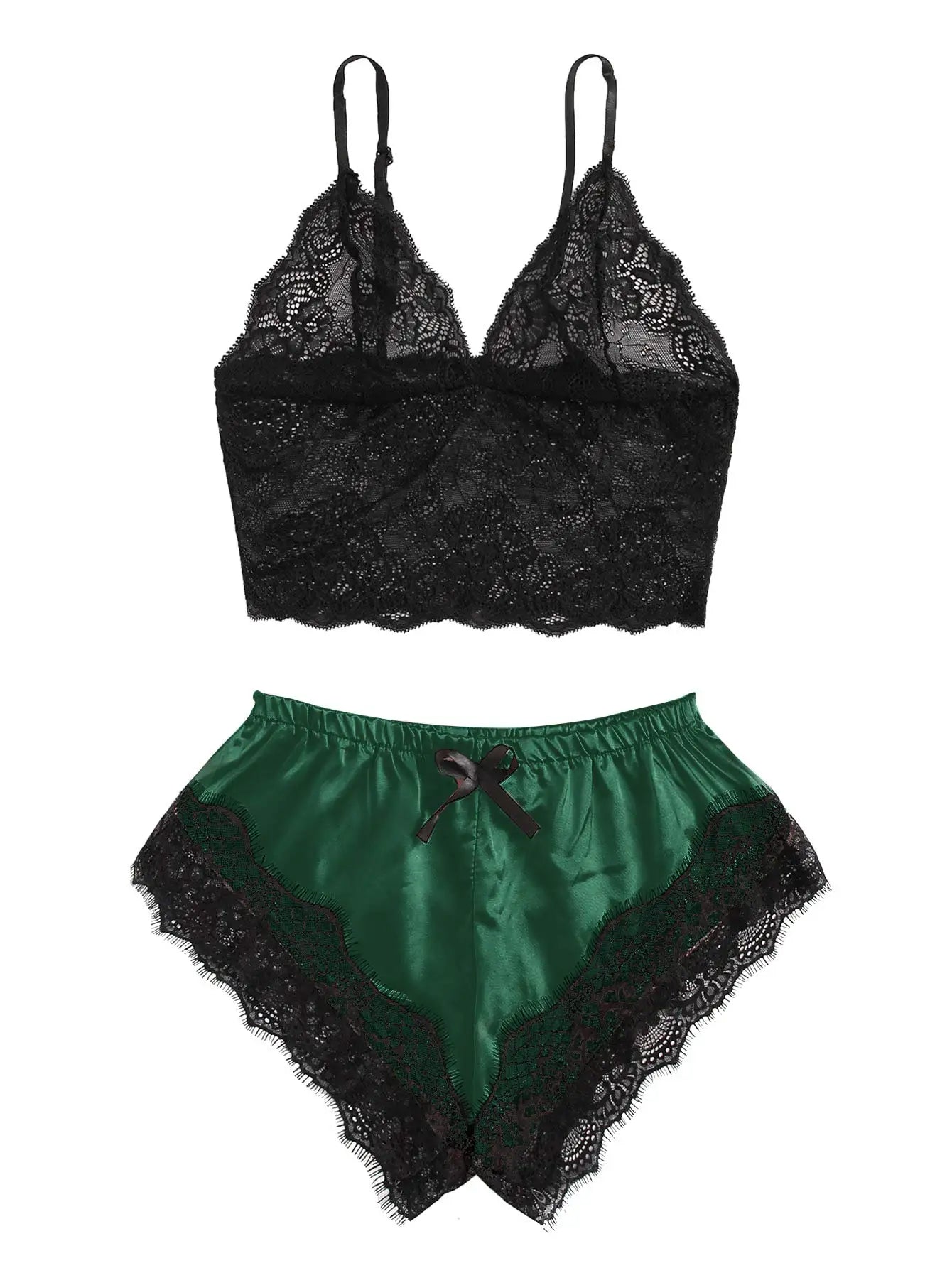 Sexy Lace Pajama Set
