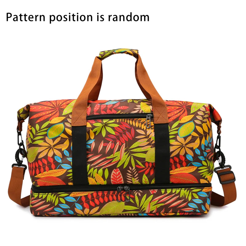 Spacious Dry-Wet Travel Duffle Bag