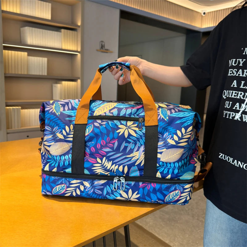 Spacious Dry-Wet Travel Duffle Bag