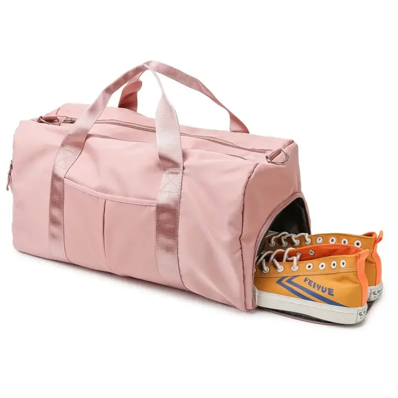 Unisex Large-Capacity Nylon Fitness & Travel Bag