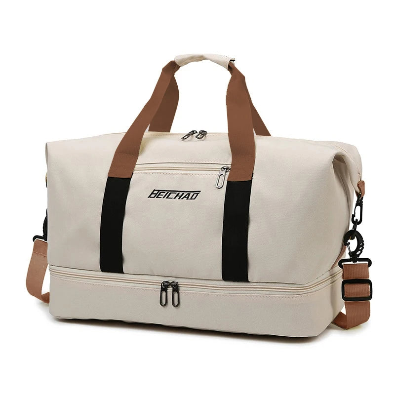 Spacious Dry-Wet Travel Duffle Bag