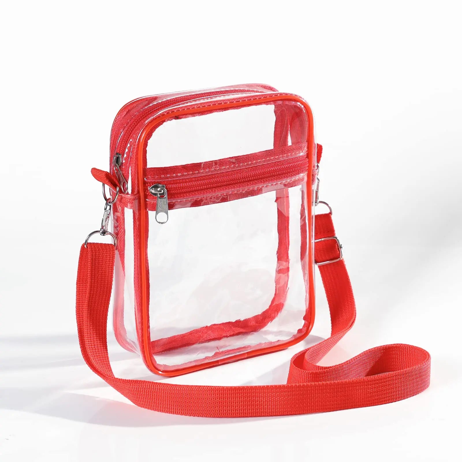 Stadium-Ready Clear Crossbody Purse