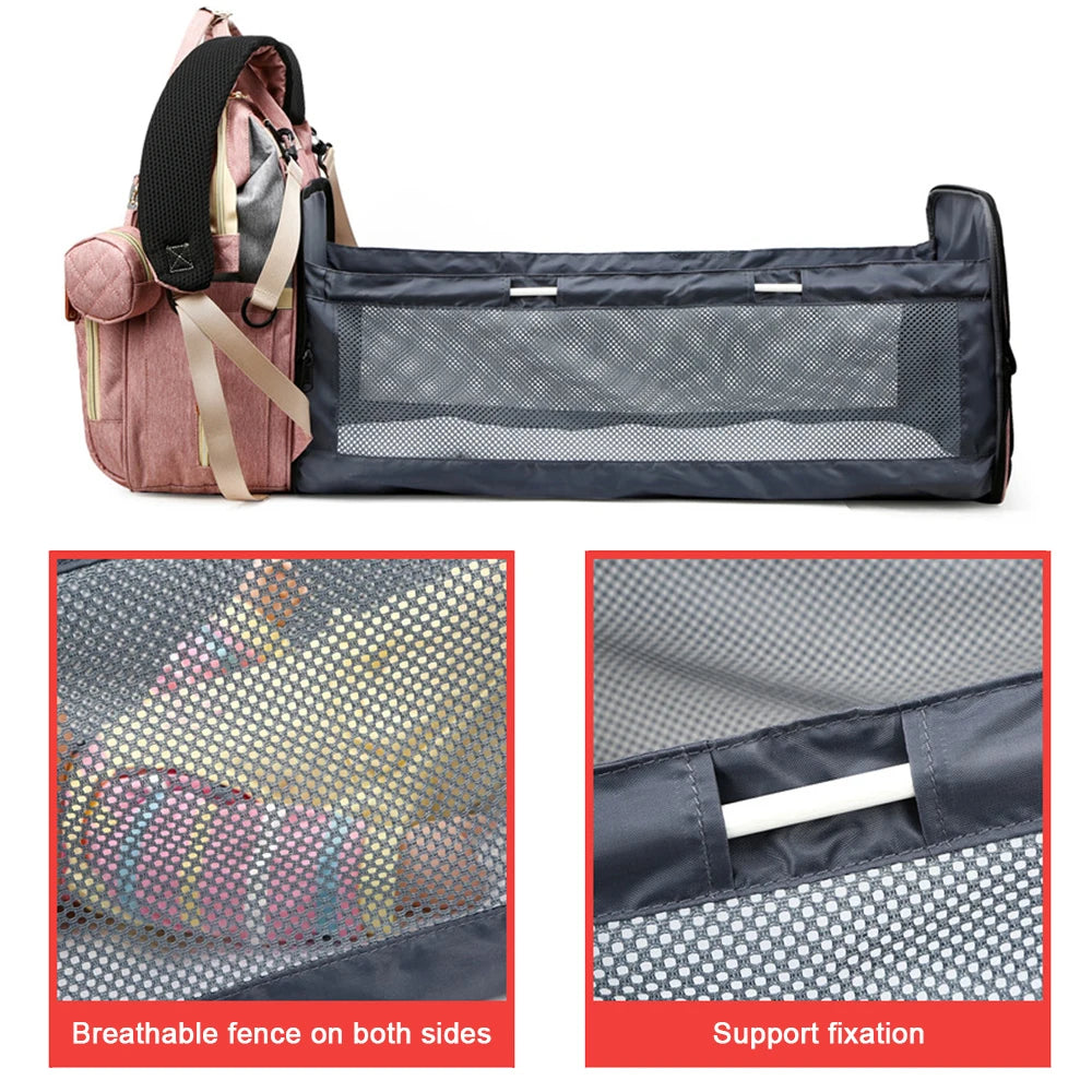 Portable Foldable Baby Travel Backpack