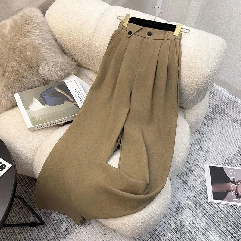 Elegant Wide-Leg Pants & Vest Set