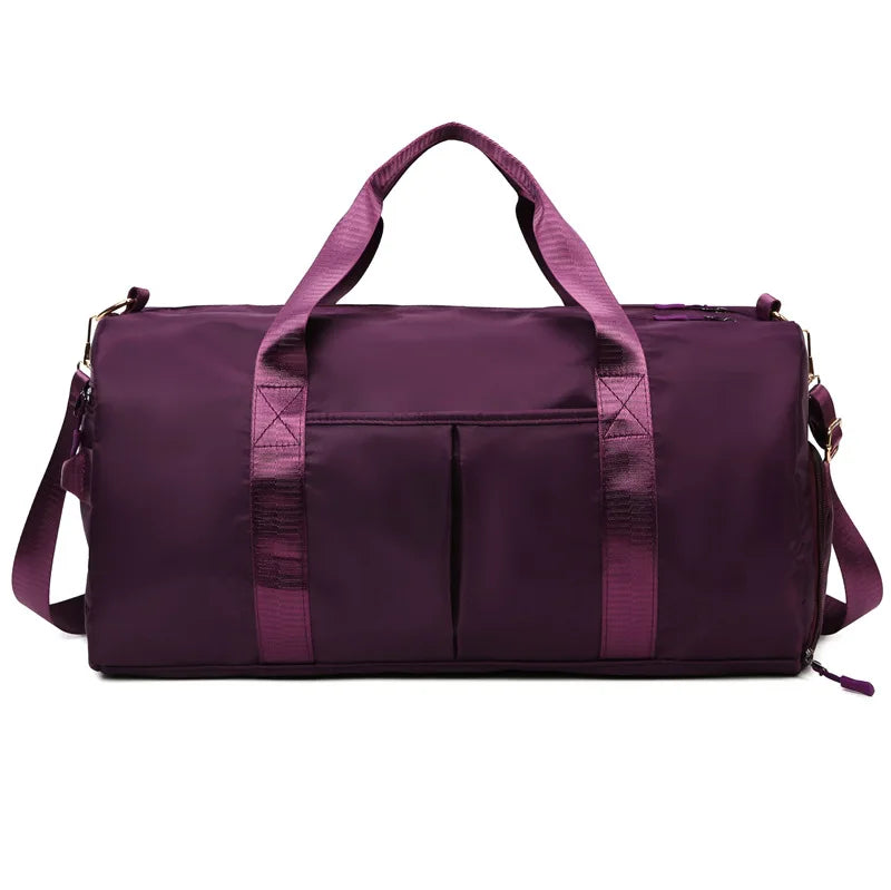 Unisex Large-Capacity Nylon Fitness & Travel Bag