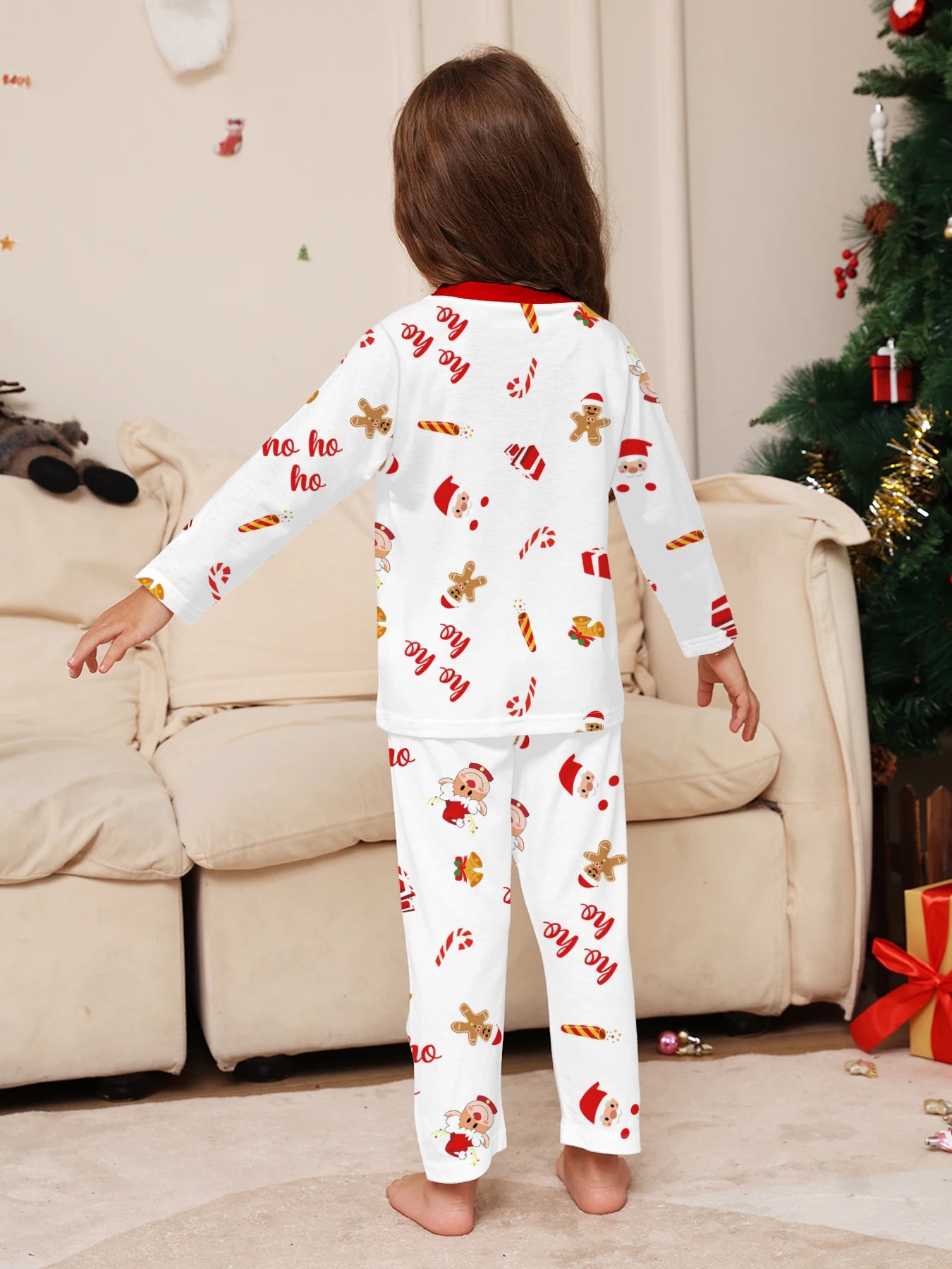 Polar Bear Merry Christmas Family Pajama Set