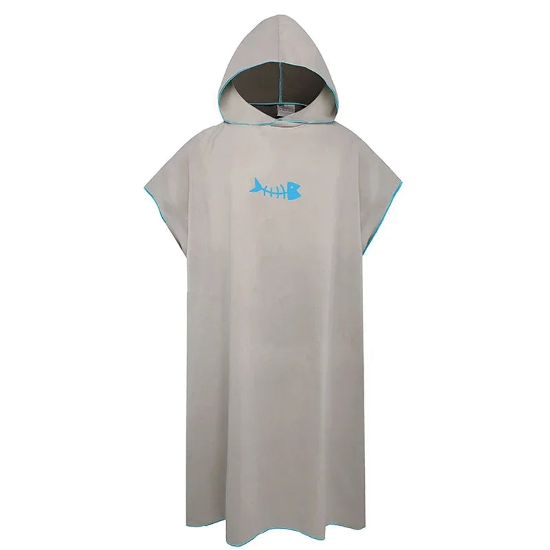 Quick-Dry Hooded Beach Poncho