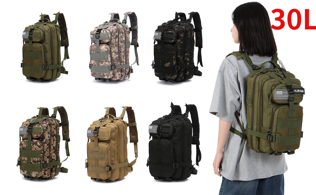 Thuram 30L/50L Waterproof Tactical Backpack