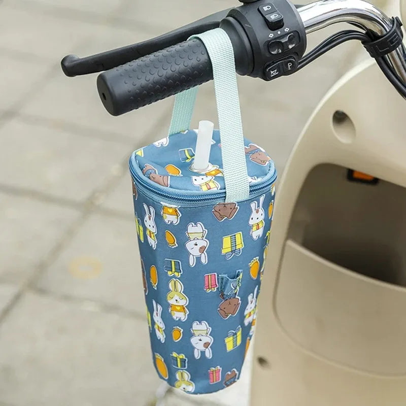 Insulated Canvas Milk Tea Tote