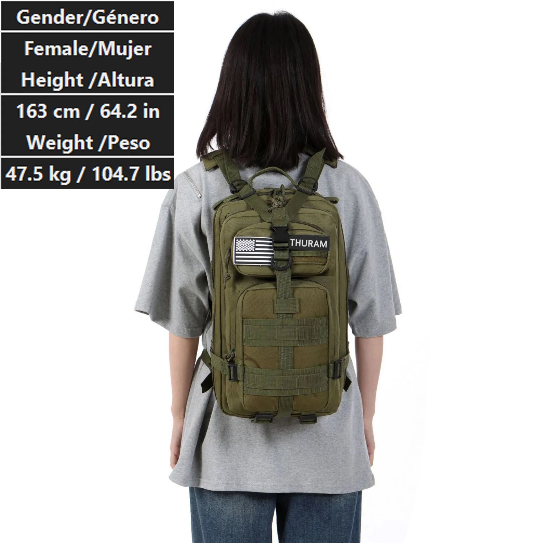 Thuram 30L/50L Waterproof Tactical Backpack
