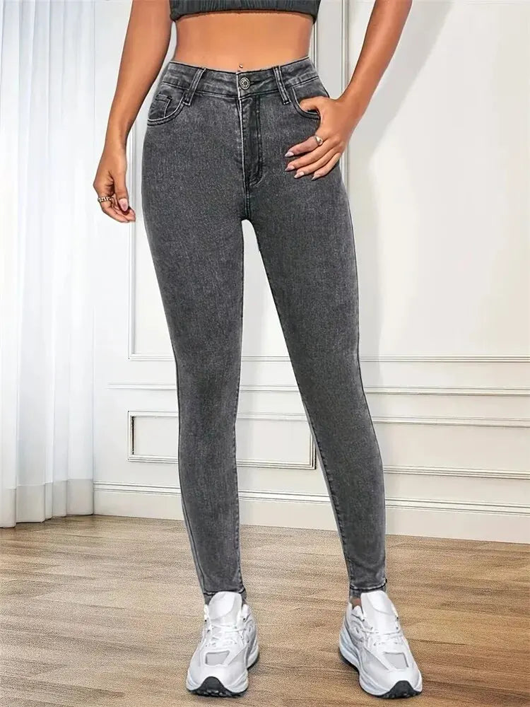 Women’s Stretch Skinny Jeans – Slim Fit Pencil Pants