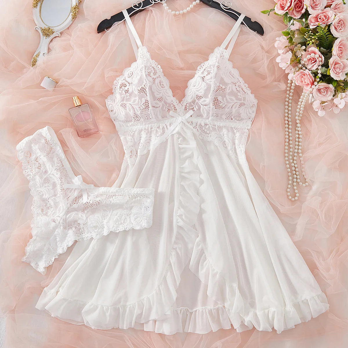 Sexy Lace Lingerie Set for Women