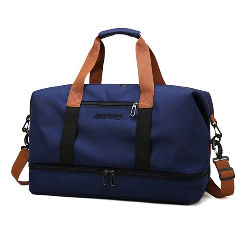 Spacious Dry-Wet Travel Duffle Bag